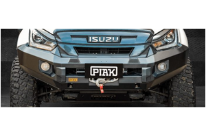 PIAK ELITE NO LOOP BAR W/BLACK TOW POINTS TO SUIT ISUZU D-MAX & MU-X (2017-2020)