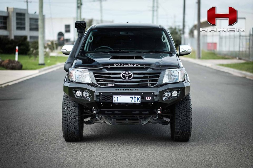 HAMER KING SERIES BULL BAR TO SUIT TOYOTA HILUX VIGO CHAMP 2011-2015