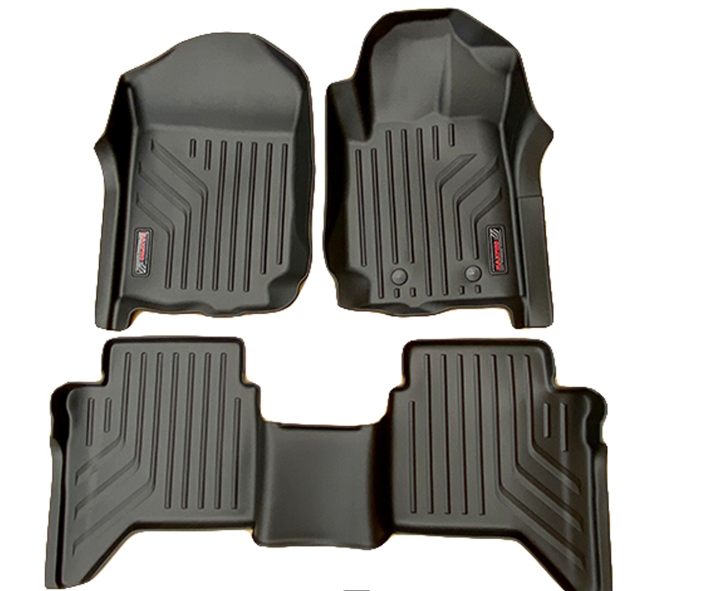 MAXPRO FLOOR LINER (COMPLETE SET ROWS 1 & 2 ROWS) SUITS MITSUBISHI PAJERO SPORT 2016 ON