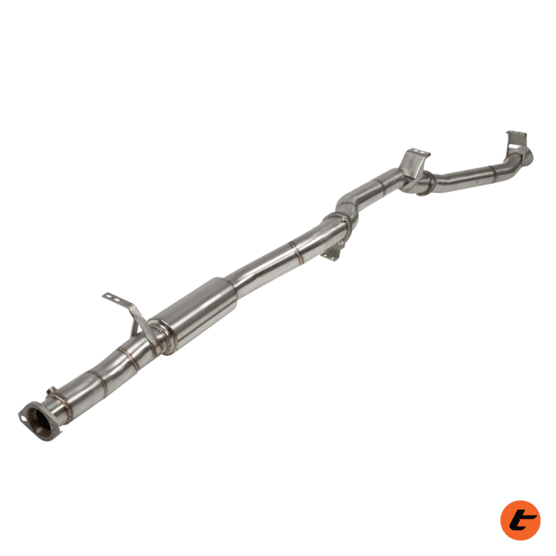 TORQIT STAINLESS 3.5" DPF BACK EXHAUST TO SUIT DUAL CAB 4.5L V8 TOYOTA LAND CRUISER 79 SERIES (08/2016-ON)