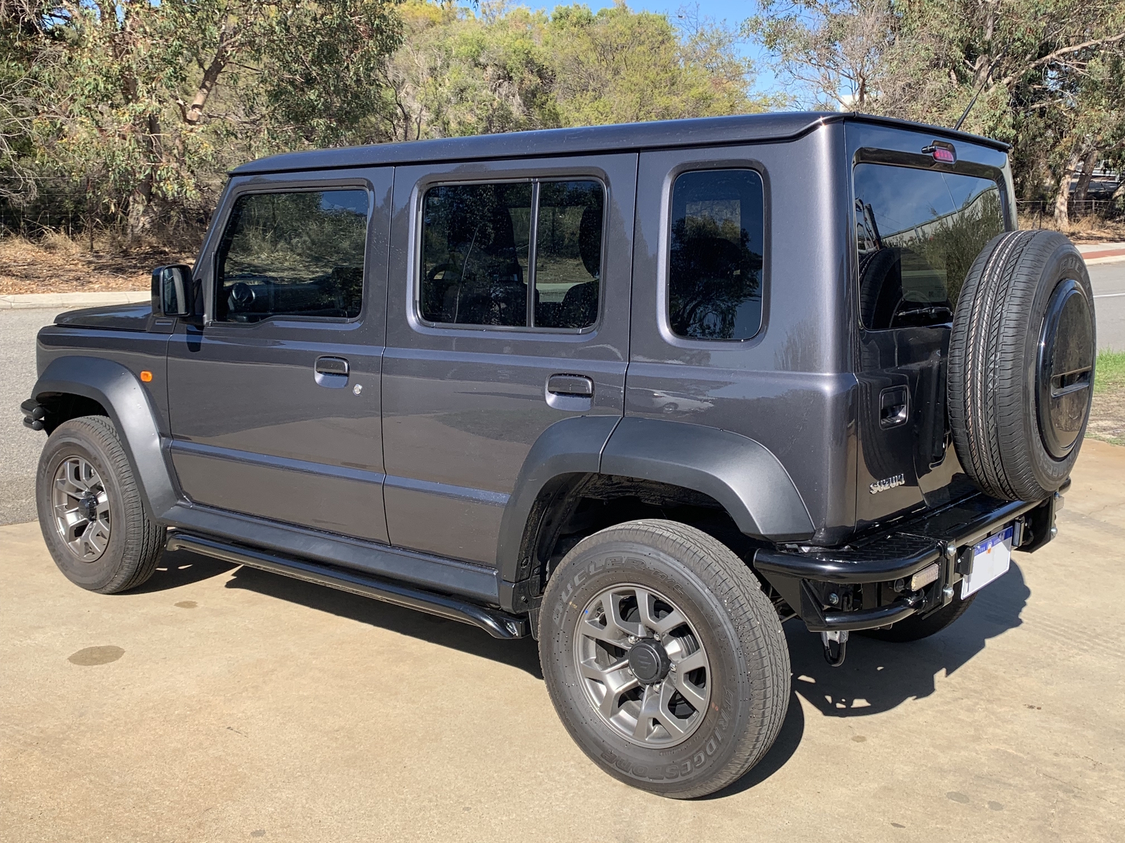 XROX REAR STEP TUBE BAR TO SUIT 5 DOOR SUZUKI JIMNY (2023-ON)