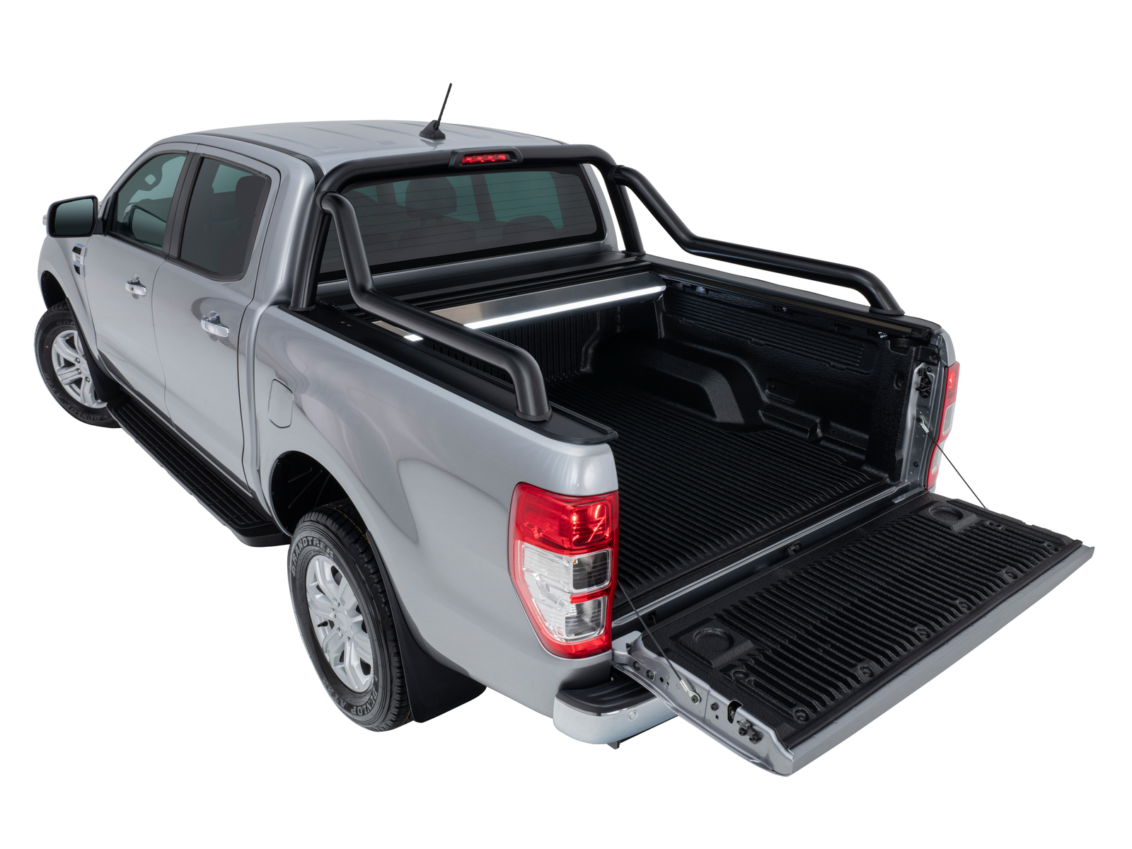 HSP ROLL R COVER 3.5 SERIES TO SUIT DUAL CAB FORD RAPTOR W/ OE EXT. SPORTS BAR (2011-2022)