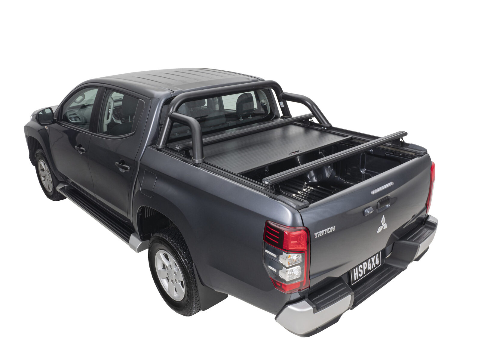 HSP ROLL R COVER SERIES 3.5 TO SUIT DUAL CAB MQ & MR TRITON W/ OE SPORTS BAR (2015-2023)