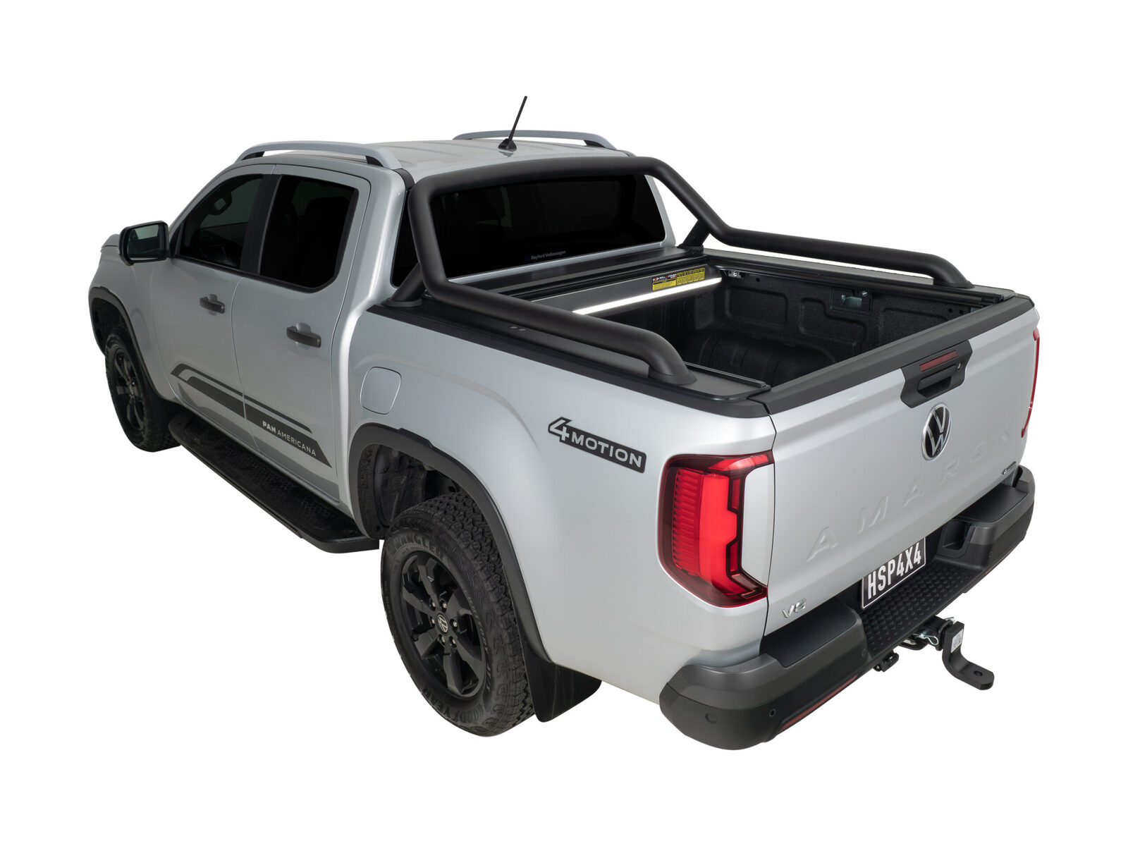 HSP ROLL R COVER SERIES 3.5 TO SUIT DUAL CAB AMAROK W/ OE EXTENDED SPORTS BAR (2023-ON)