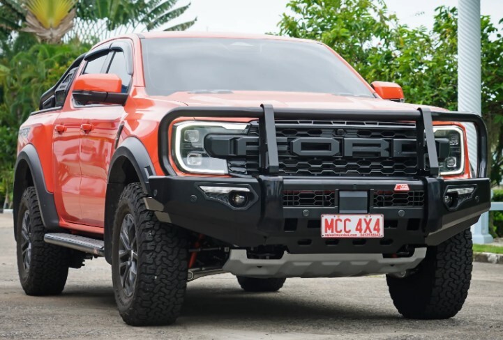 MCC SIDE STEPS (SAND BLACK) TO SUIT FORD RAPTOR (2022-ON)