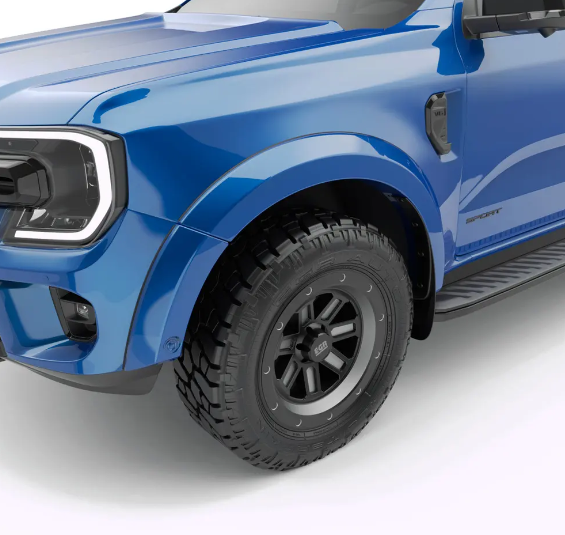 EGR SMOOTH FINISH FLARES (FULL SET) TO SUIT FORD EVEREST (2022-ON)