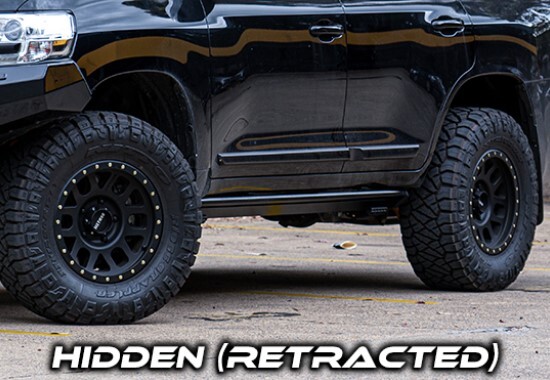 SUPREME INNOVATIONS ELECTRIC SIDE STEPS TO SUIT NEXT-GEN FORD RAPTOR (2022-ON)