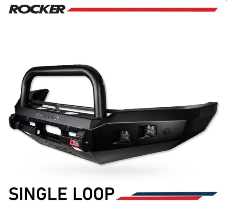 MCC ROCKER BULL BAR (MULTIPLE LOOP OPTIONS) TO SUIT VOLKSWAGEN AMAROK (2023-ON)