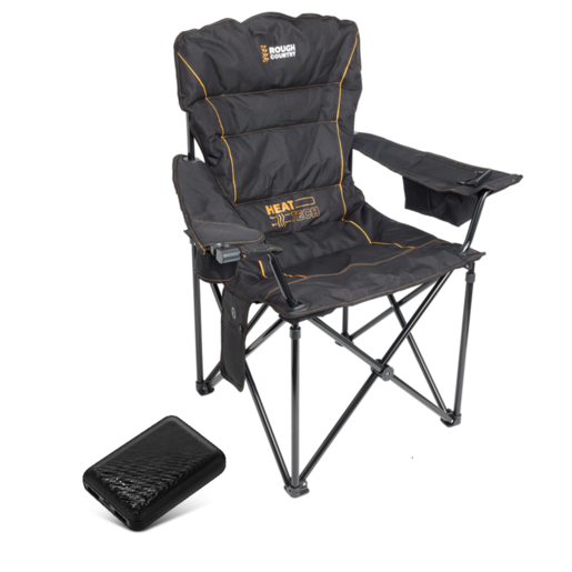 ROUGH COUNTRY HEAT TECH CAMP CHAIR WITH POWERBANK