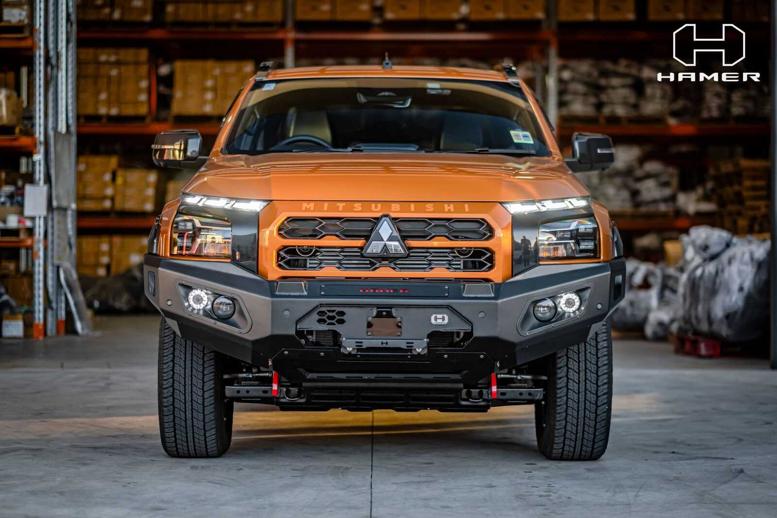 HAMER KING SERIES BULL BAR TO SUIT MITSUBISHI MV TRITON (2024-ON)