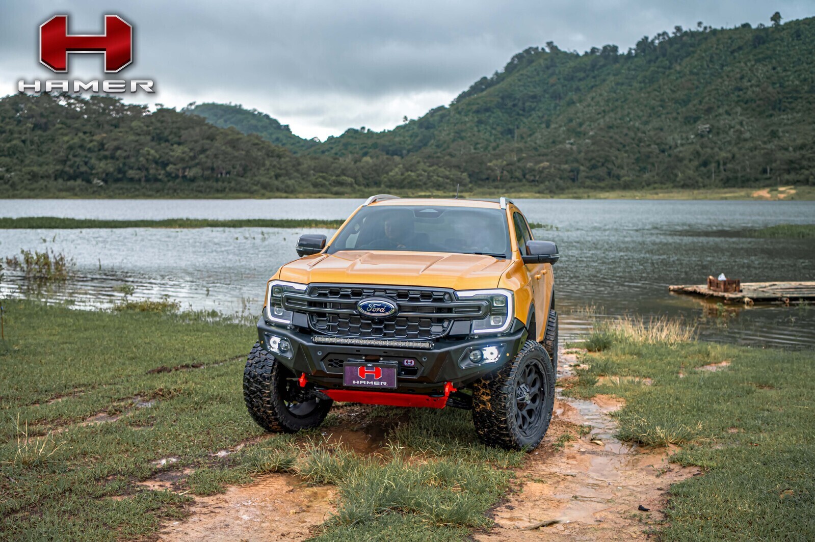 HAMER KING SERIES BULL BAR TO SUIT FORD RANGER & EVEREST (2022-ON)