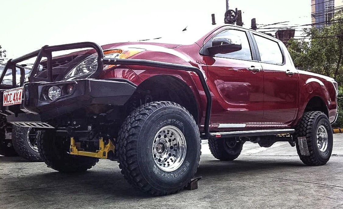 MCC HEAVY DUTY SIDE PROTECTION PACKAGE (STEP, RAIL AND SWIVEL) TO SUIT FORD RANGER & MAZDA BT-50 (10/2011-2020)