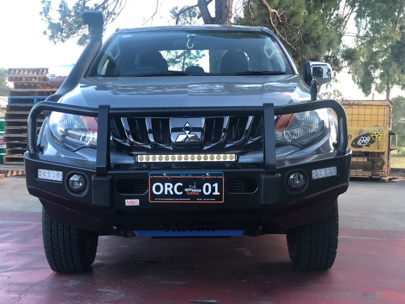 MAX GEN II BULLBAR- MITSUBISHI MQ TRITON (01/2015 - 10/2018)