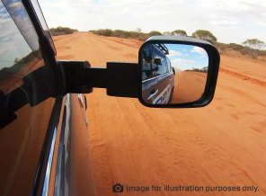 MSA Towing Mirrors (Heated, Electric, Chrome) To Suit Navara NP300 (2015-On)