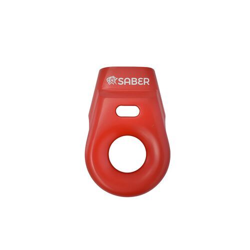 SABER OFFROAD - 6061 Aluminium Spliced Winch Thimble - Cerakote Red