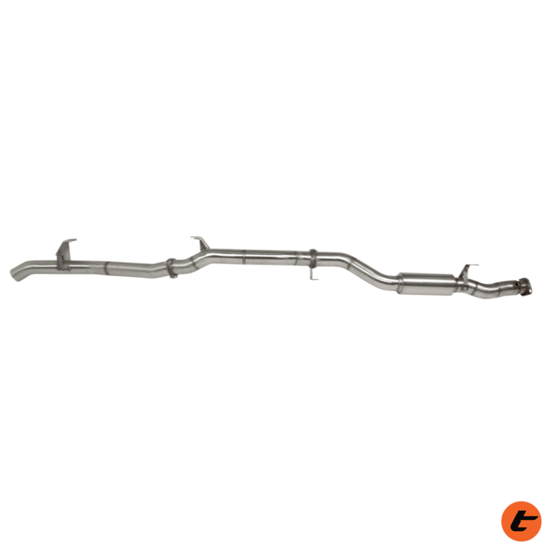 TORQIT STAINLESS 3.5" DPF BACK EXHAUST TO SUIT DUAL CAB 4.5L V8 TOYOTA LAND CRUISER 79 SERIES (08/2016-ON)