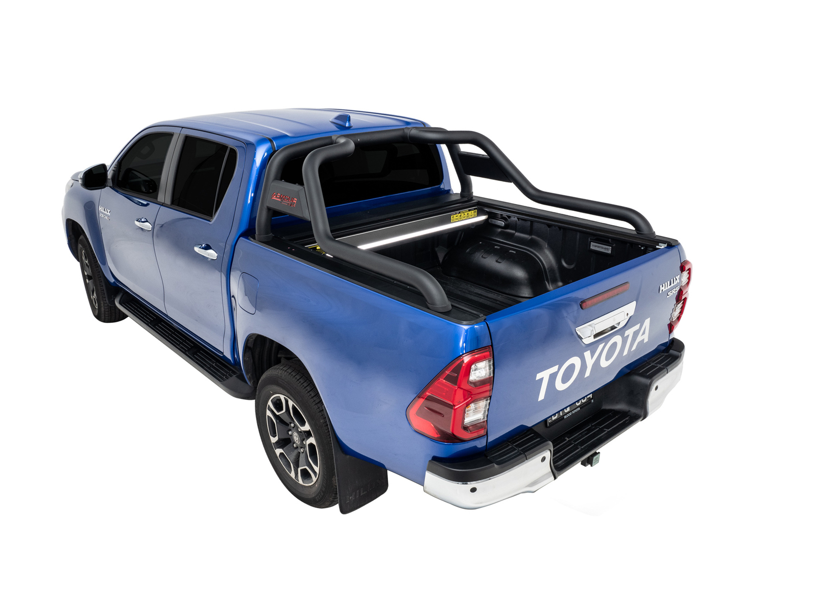 HSP ROLL R COVER SERIES 3.5 TO SUIT DUAL CAB TOYOTA HILUX REVO SR5 W/ ARMOUR SPORTS BAR (2015-ON)