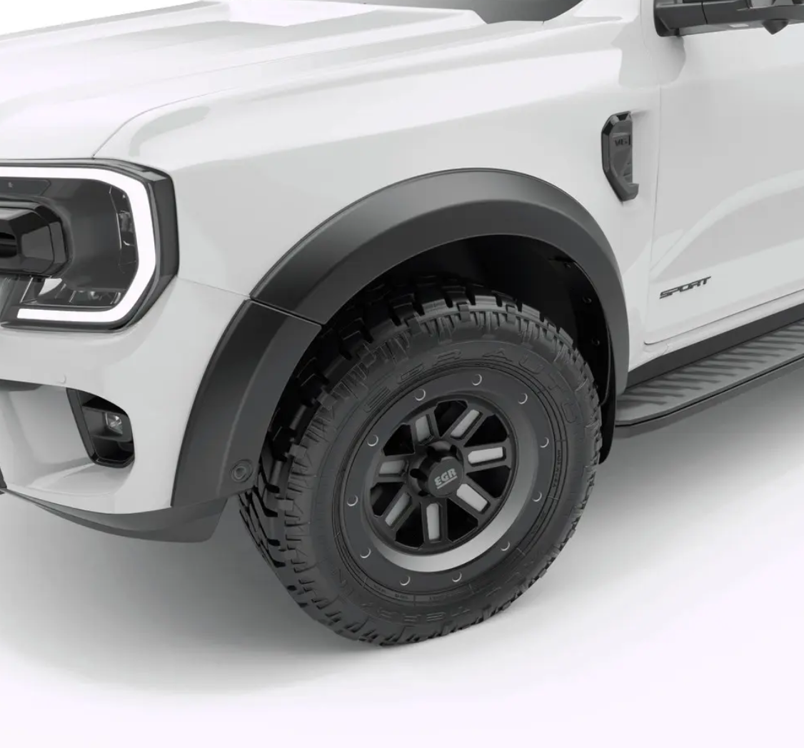 EGR SMOOTH FINISH FLARES (FULL SET) TO SUIT FORD EVEREST (2022-ON)