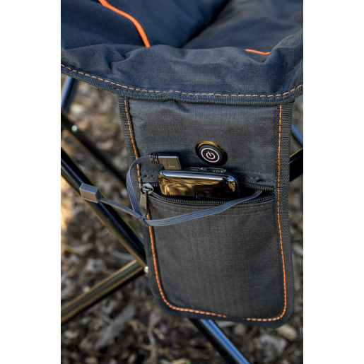 ROUGH COUNTRY HEAT TECH CAMP CHAIR WITH POWERBANK