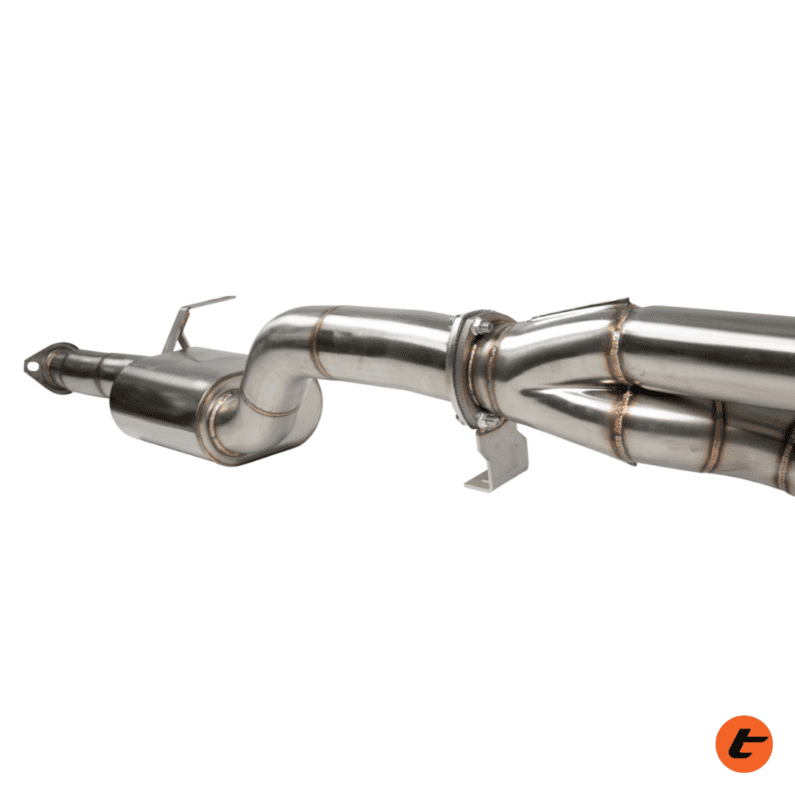 TORQIT STAINLESS SINGLE 3.5" TO 3" TWIN EXIT DPF BACK EXHAUST TO SUIT SINGLE CAB 4.5L V8 LC 79 SERIES (08/2016-ON)