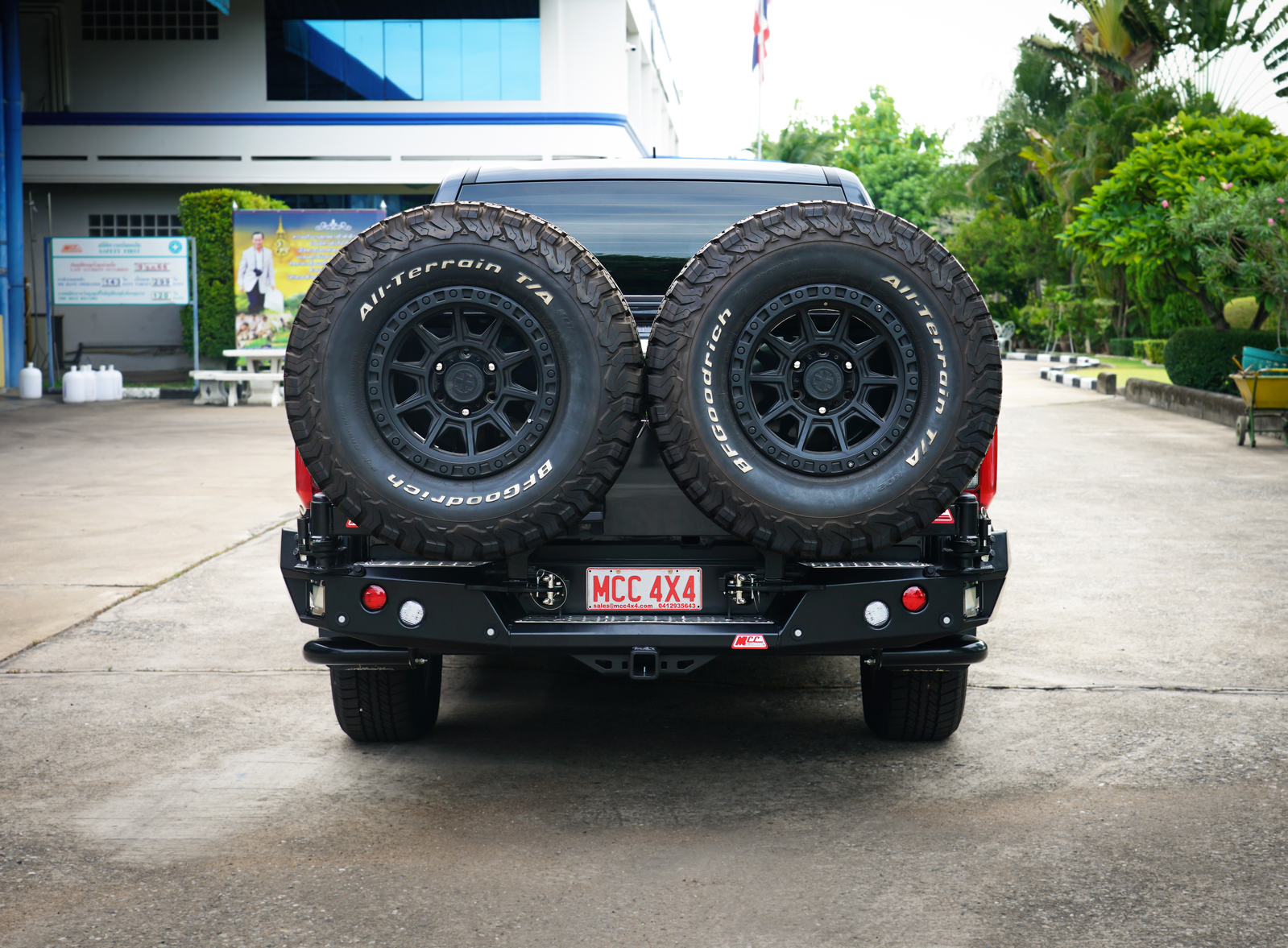 MCC REAR WHEEL CARRIER TO SUIT MITSUBISHI MV TRITON (2024-ON)