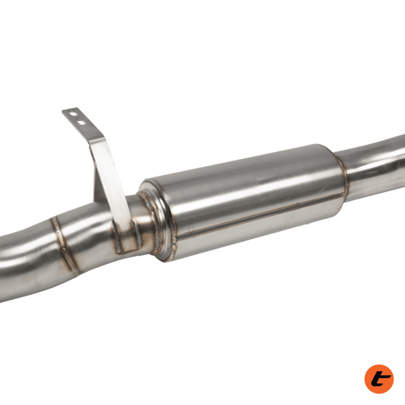 TORQIT STAINLESS 3.5" DPF BACK EXHAUST TO SUIT DUAL CAB 4.5L V8 TOYOTA LAND CRUISER 79 SERIES (08/2016-ON)