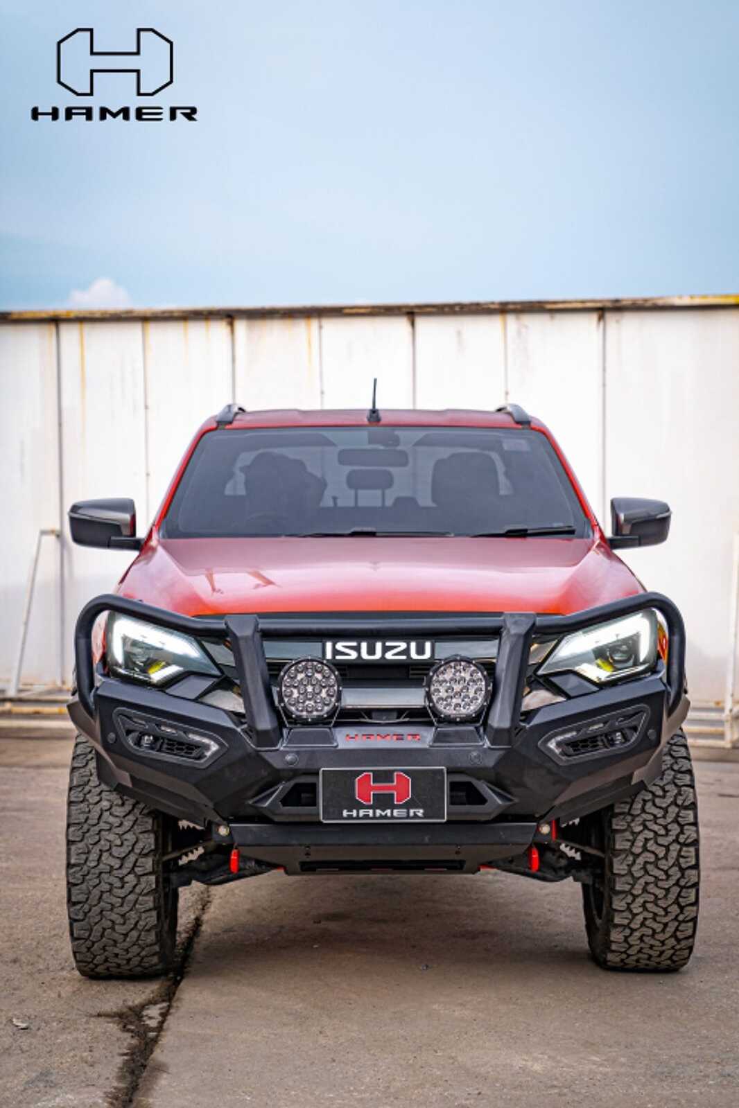 HAMER ATLAS SERIES PLUS BULL BAR FOR ISUZU D-MAX, 24+