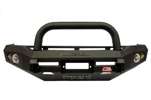 MCC ROCKER SAND BLACK SINGLE LOOP W/ FOG & PLATES TO SUIT NISSAN PATROL GU Y62 02/2013-ON