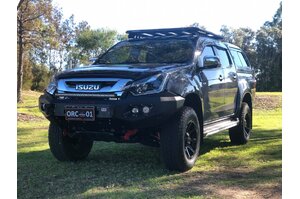 HAMER KING SERIES BULL BAR - ISUZU DMAX/MU-X 2016 ON