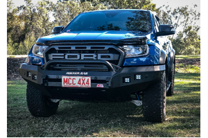 MCC LOW LOOP ROCKER BAR W FOG LIGHT KIT & UNDER BAR PROTECTION PLATE TO SUIT FORD RAPTOR 07/18 ON