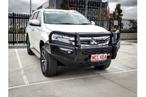 MCC PHEONIX A-FRAME BULLBAR W/FOGS AND PLATES TO SUIT MITSUBISHI PAJERO SPORT 07/2019 ON