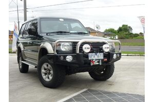 MCC FALCON STAINLESS TRIPLE LOOP BAR W/FOGS TO SUIT MITSUBISHI PAJERO (NH-NL) 1991-2000