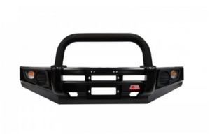 MCC FALCON BLACK SINGLE LOOP BAR (NO FOGS) TO SUIT MITSUBISHI PAJERO (NH-NL) 1991-2000