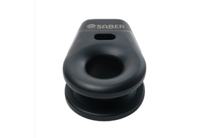 SABER - OFFROAD 6061 Aluminium Spliced Winch Thimble - Cerakote Black