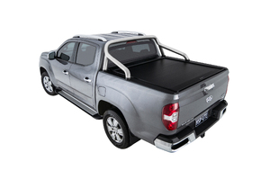 HSP ROLL R COVER SERIES 3.5 TO SUIT DUAL CAB LDV T60 W/ OE CHROME A-FRAME SPORTS BAR (2018-ON)