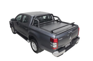 HSP ROLL R COVER SERIES 3.5 TO SUIT DUAL CAB MQ & MR TRITON W/ OE SPORTS BAR (2015-2023)