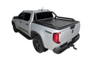 HSP ROLL R COVER SERIES 3.5 TO SUIT DUAL CAB AMAROK W/ OE EXTENDED SPORTS BAR (2023-ON)