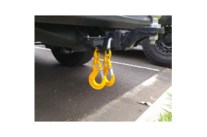 ROUGH COUNTRY VEHICLE CHAIN SAFETY HOOK SET WLL 2T