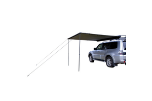 ROUGH COUNTRY RCAW25B ROOF RACK SIDE AWNING 2.5M X 2.5M BLACK