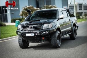 HAMER KING SERIES BULL BAR TO SUIT TOYOTA HILUX VIGO CHAMP 2011-2015